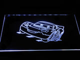 FREE McQueen Car  LED Sign - White - TheLedHeroes