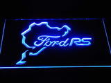 Ford RS LED Neon Sign USB - Blue - TheLedHeroes