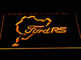 Ford RS LED Neon Sign Electrical - Yellow - TheLedHeroes
