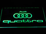 Audi Quattro LED Neon Sign Electrical - Green - TheLedHeroes