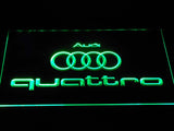 FREE Audi Quattro LED Sign - Green - TheLedHeroes