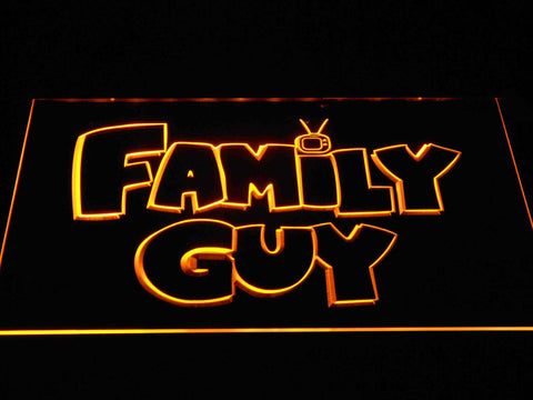 FREE Family guy (2) LED Sign - Yellow - TheLedHeroes