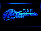 Miller Lite Miller Time Live Bar LED Neon Sign USB - Blue - TheLedHeroes