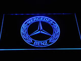 Mercedes Benz LED Neon Sign Electrical - Blue - TheLedHeroes