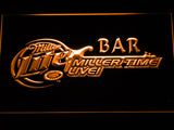 FREE Miller Lite Miller Time Live Bar LED Sign - Orange - TheLedHeroes