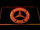 Mercedes Benz LED Neon Sign Electrical - Orange - TheLedHeroes