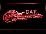 Miller Lite Miller Time Live Bar LED Neon Sign Electrical - Red - TheLedHeroes