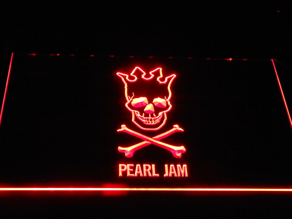 Pearl Jam LED Neon Sign USB - Red - TheLedHeroes