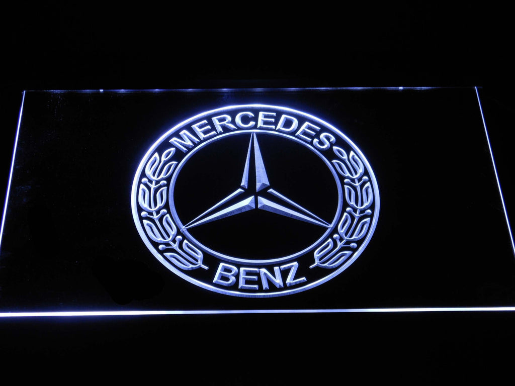 Mercedes Benz LED Neon Sign Electrical - White - TheLedHeroes