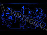 Pokemon Starters LED Neon Sign Electrical - Blue - TheLedHeroes