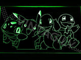 Pokemon Starters LED Sign - Green - TheLedHeroes