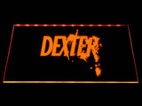 Dexter (2) LED Neon Sign USB - Orange - TheLedHeroes