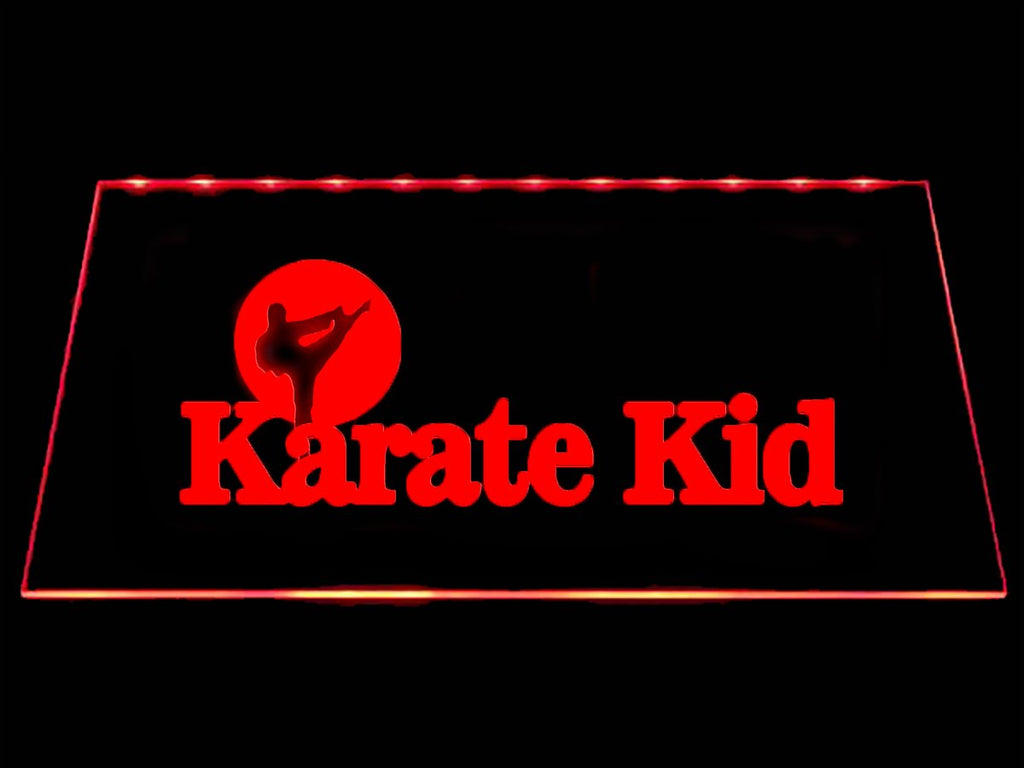 Karate Kid LED Neon Sign USB - Red - TheLedHeroes