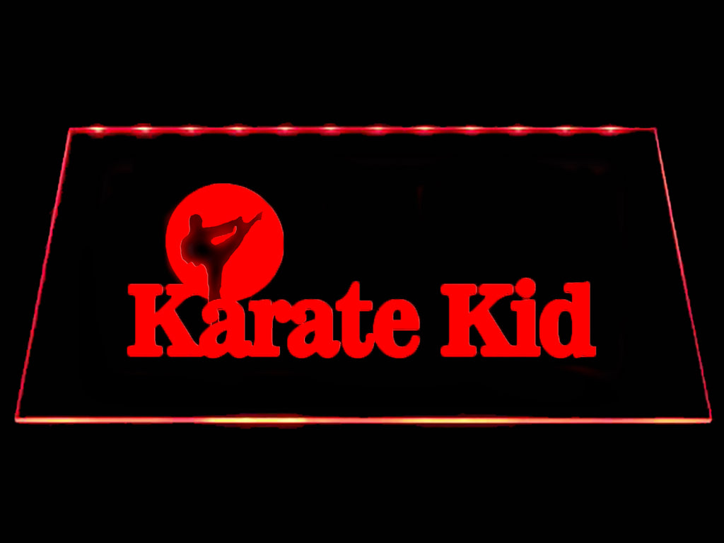 FREE Karate Kid LED Sign - Red - TheLedHeroes