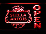 Stella Artois Open LED Neon Sign USB - Red - TheLedHeroes