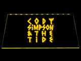 Cody Simpson & The Tide LED Neon Sign USB - Yellow - TheLedHeroes