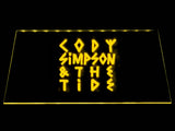 Cody Simpson & The Tide LED Neon Sign Electrical - Yellow - TheLedHeroes