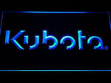 Kubota Tractor LED Neon Sign Electrical - Blue - TheLedHeroes