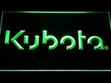 Kubota Tractor LED Neon Sign Electrical - Green - TheLedHeroes