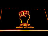 FREE Rage Against the Machine LED Sign - Orange - TheLedHeroes