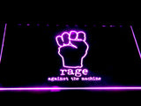 Rage Against the Machine LED Neon Sign USB - Purple - TheLedHeroes