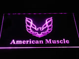 American Muscle Cars LED Neon Sign USB - Purple - TheLedHeroes