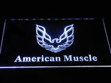 American Muscle Cars LED Neon Sign Electrical - White - TheLedHeroes