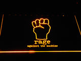 FREE Rage Against the Machine LED Sign - Yellow - TheLedHeroes