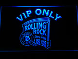 FREE Rolling Rock VIP Only LED Sign - Blue - TheLedHeroes
