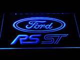 Ford RS ST LED Neon Sign USB - Blue - TheLedHeroes