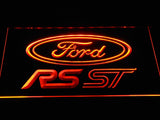 Ford RS ST LED Neon Sign Electrical - Orange - TheLedHeroes