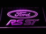 Ford RS ST LED Neon Sign Electrical - Purple - TheLedHeroes