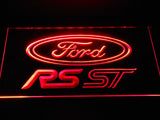 Ford RS ST LED Neon Sign Electrical - Red - TheLedHeroes