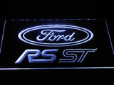 Ford RS ST LED Neon Sign Electrical - White - TheLedHeroes