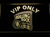 FREE Rolling Rock VIP Only LED Sign - Yellow - TheLedHeroes
