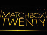 Matchbox 20 LED Neon Sign USB - Yellow - TheLedHeroes