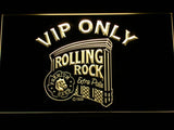 Rolling Rock VIP Only LED Neon Sign USB - Yellow - TheLedHeroes