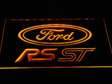 Ford RS ST LED Neon Sign Electrical - Yellow - TheLedHeroes