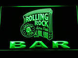 Rolling Rock Bar LED Neon Sign Electrical - Green - TheLedHeroes