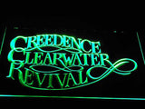 Creedence Clearwater Revival LED Neon Sign Electrical - Green - TheLedHeroes