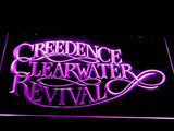 Creedence Clearwater Revival LED Neon Sign Electrical - Purple - TheLedHeroes