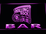 FREE Rolling Rock Bar LED Sign - Purple - TheLedHeroes