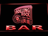 Rolling Rock Bar LED Neon Sign USB - Red - TheLedHeroes