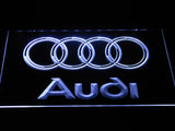 Audi LED Neon Sign Electrical - White - TheLedHeroes