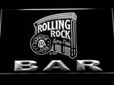 Rolling Rock Bar LED Neon Sign USB - White - TheLedHeroes