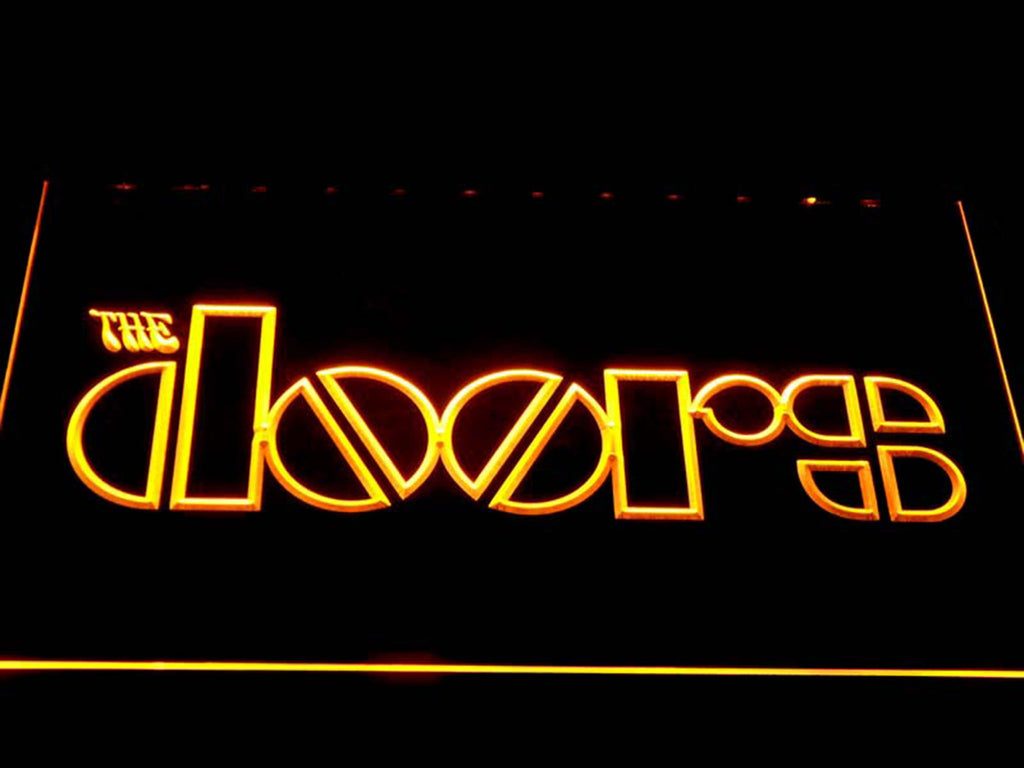 The Doors LED Neon Sign Electrical - Yellow - TheLedHeroes