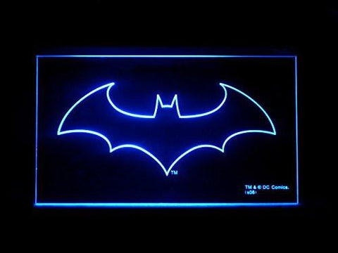 Batman Dark Knight LED Neon Sign USB - Blue - TheLedHeroes