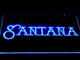 FREE Carlos Santana (2) LED Sign - Blue - TheLedHeroes