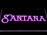 Carlos Santana (2) LED Neon Sign USB - Purple - TheLedHeroes