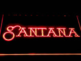 Carlos Santana (2) LED Neon Sign USB - Red - TheLedHeroes